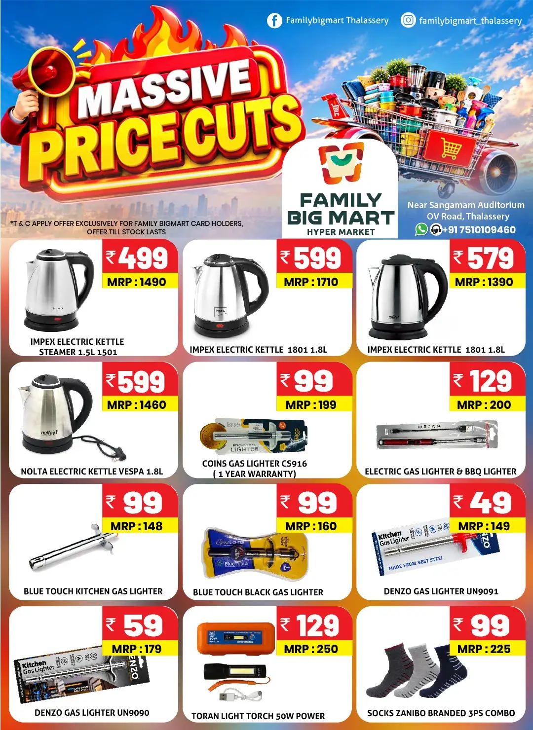 Family Big Mart Thalassery Massive Price Cuts Offers page 3