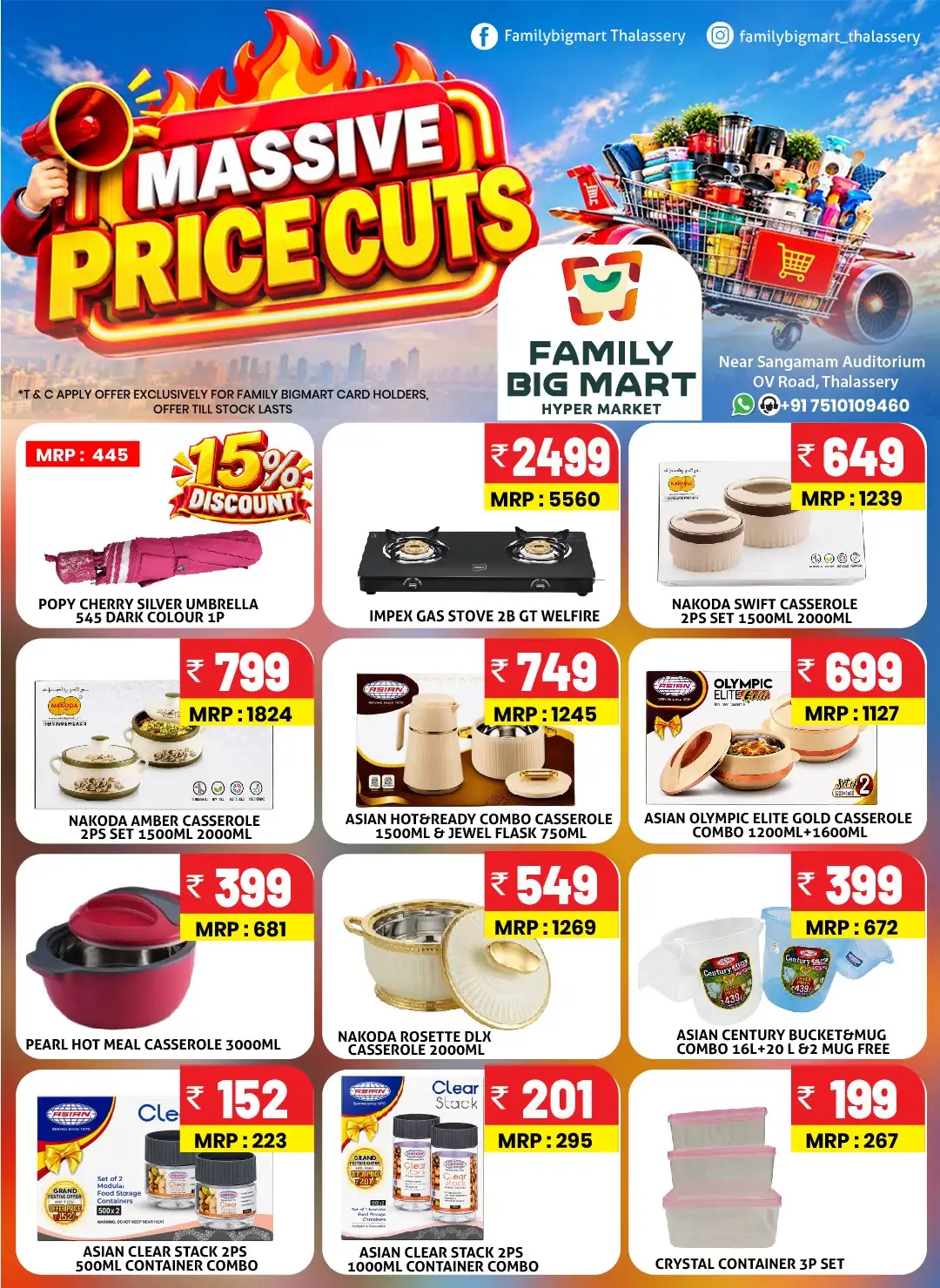 Family Big Mart Thalassery Massive Price Cuts Offers page 6