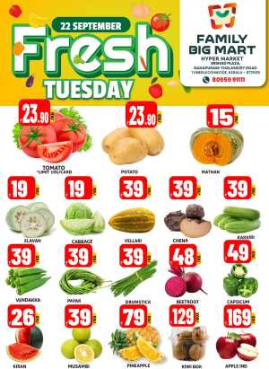 Fresh deals flyer cover