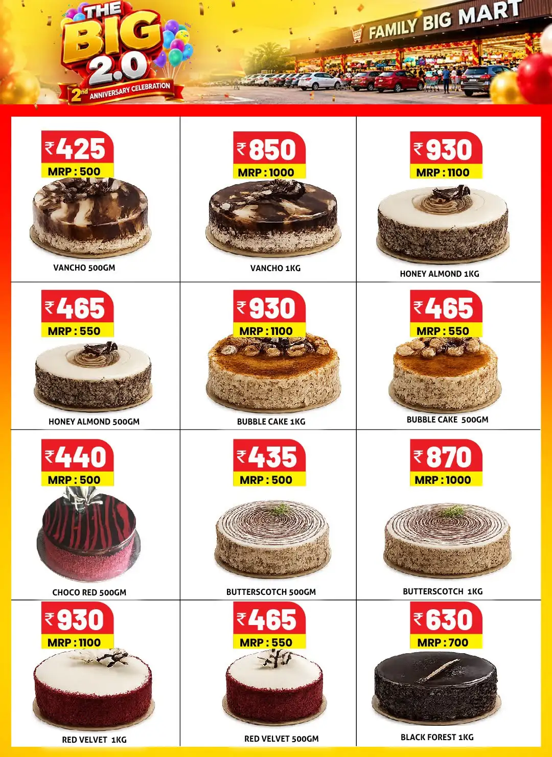 Family Big Mart Tuneri 2nd Anniversary Offers page 4