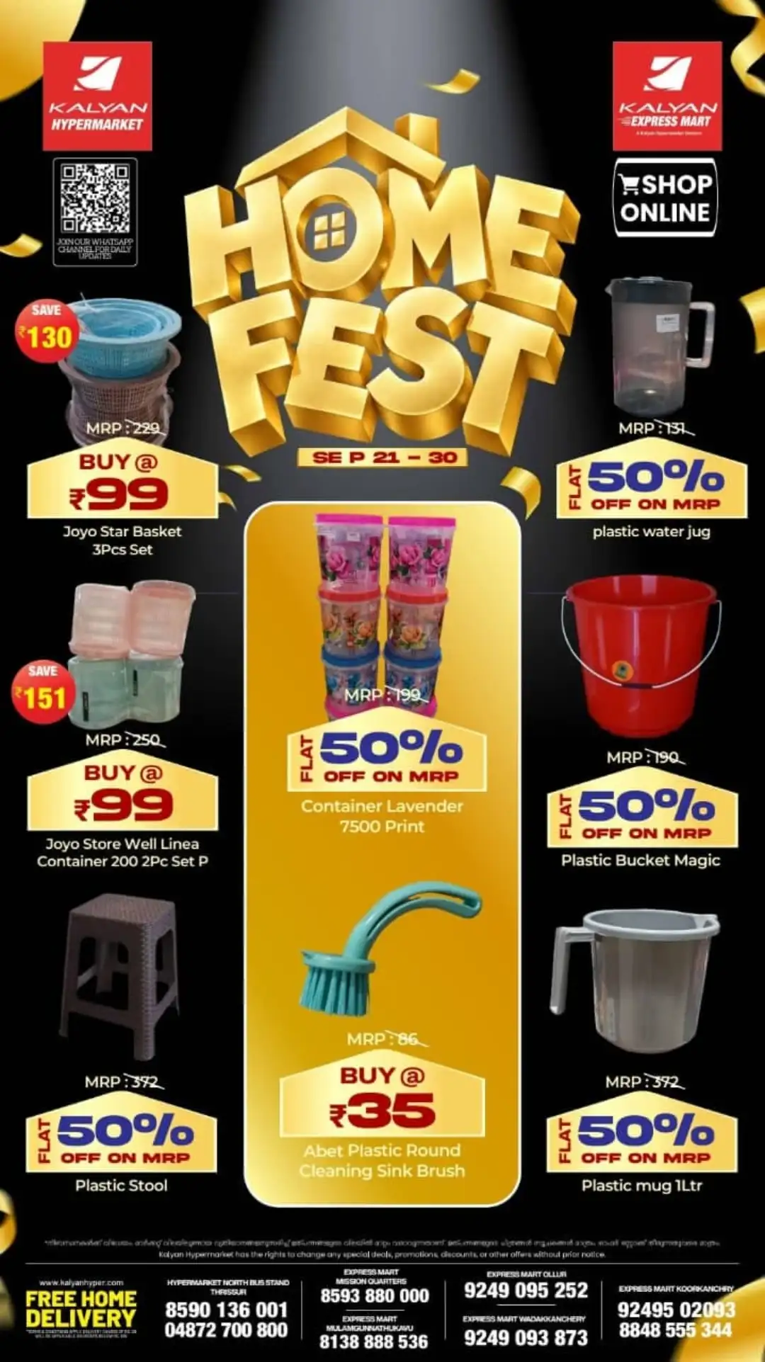 Kalyan Hypermarket Home Fest Offers page 9