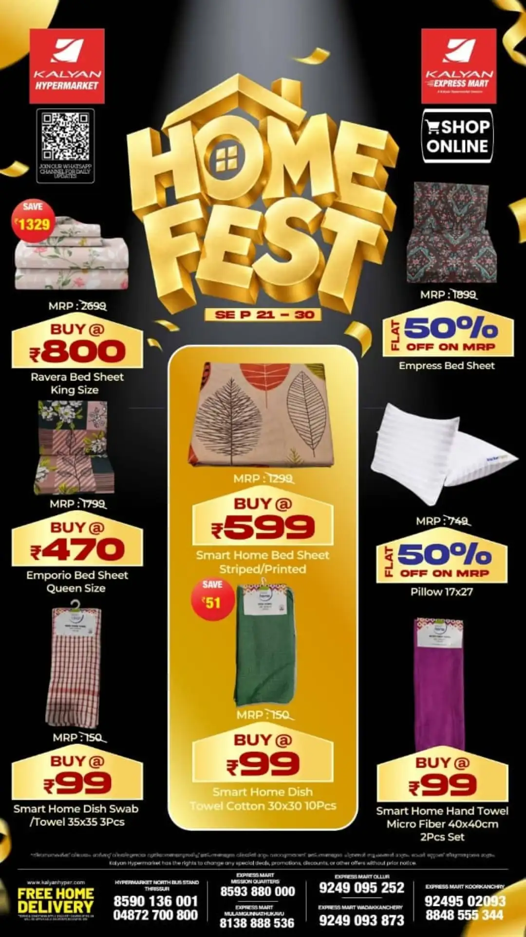Kalyan Hypermarket Home Fest Offers page 10