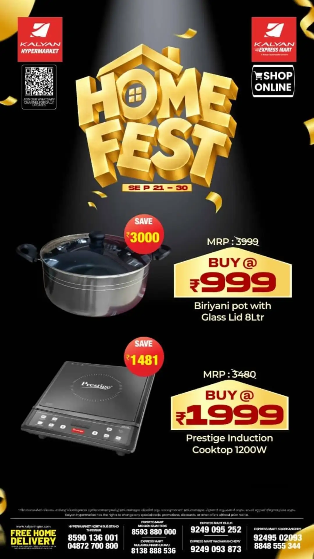 Kalyan Hypermarket Home Fest Offers page 3