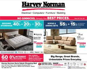 Harvey Norman Kota Kinabalu | Best Prices & Offers flyer cover