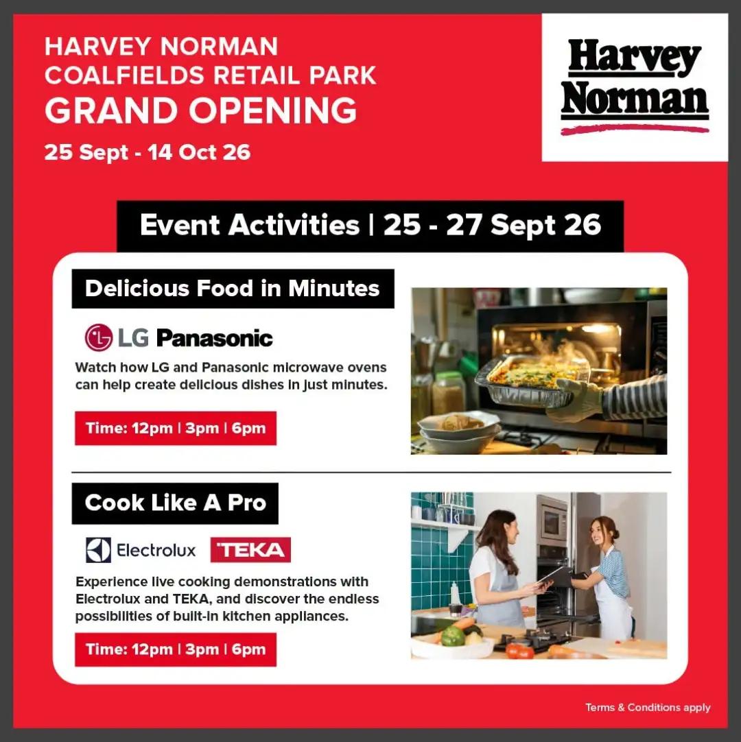 Harvey Norman Coalfields Retail Park Grand Opening Sale page 6