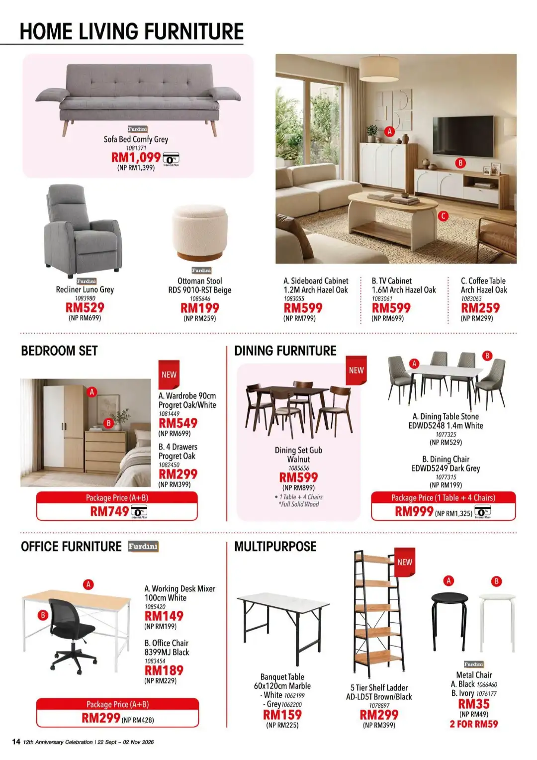 HomePro 12th Anniversary | Offers & Promotions page 14