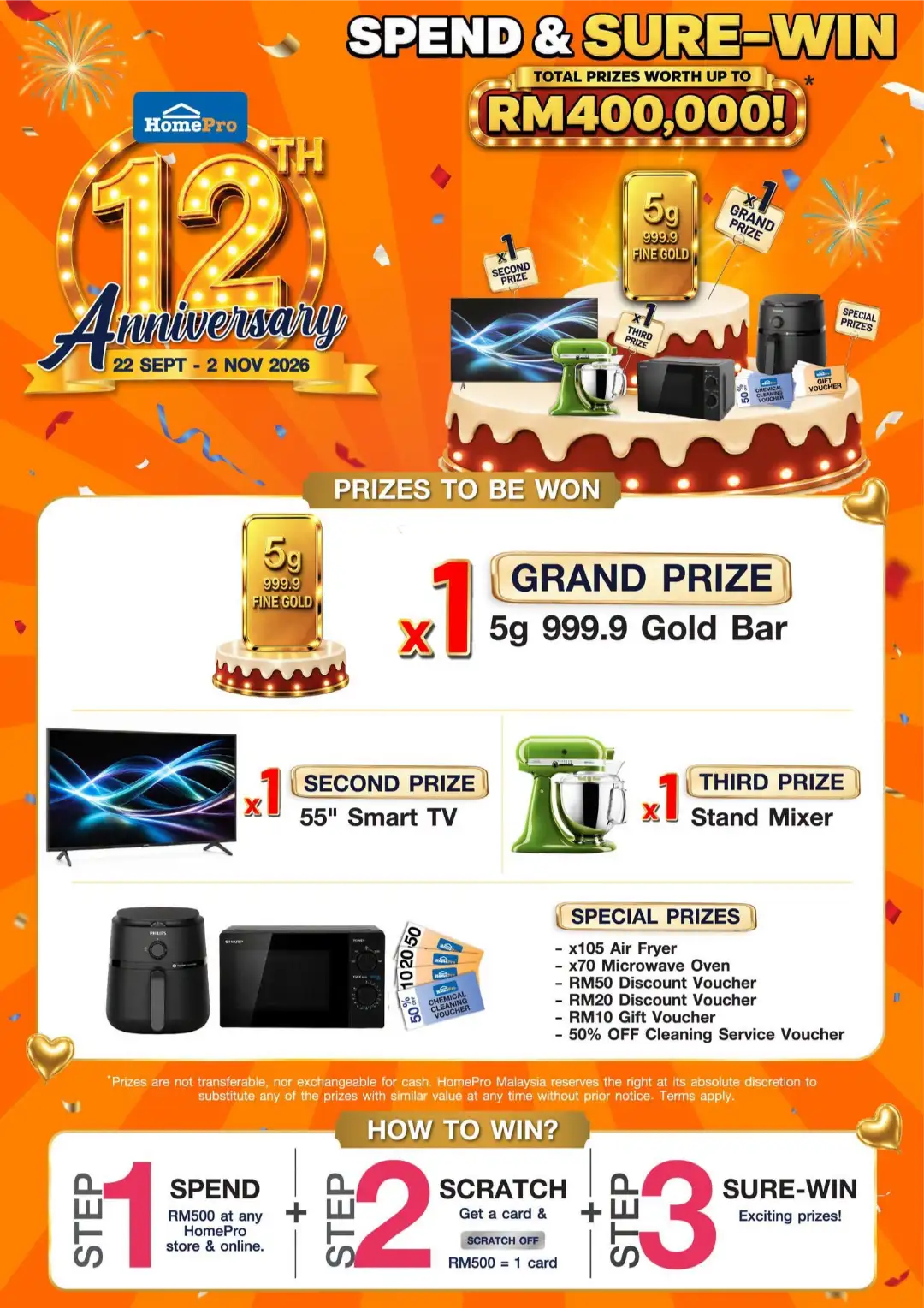 HomePro 12th Anniversary | Offers & Promotions page 24
