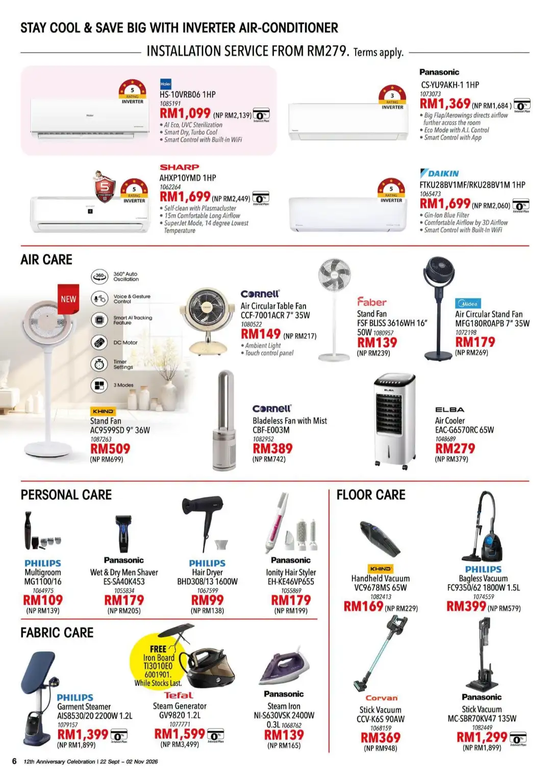 HomePro 12th Anniversary | Offers & Promotions page 6