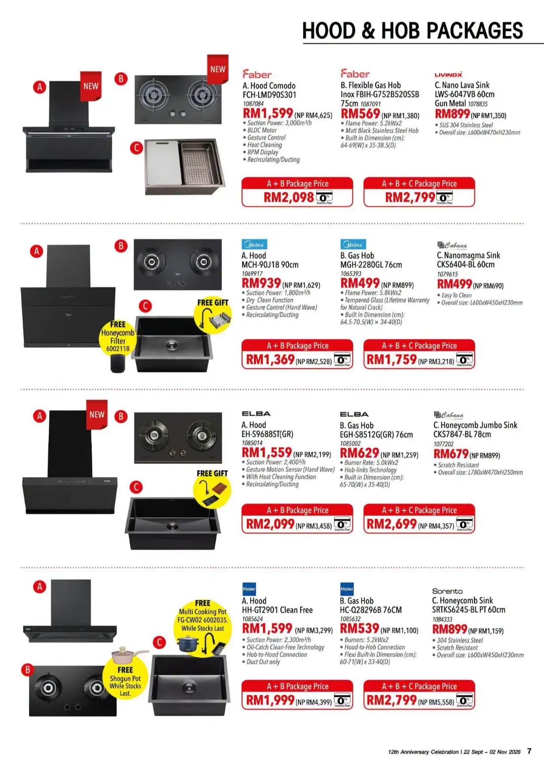 HomePro 12th Anniversary | Offers & Promotions page 7