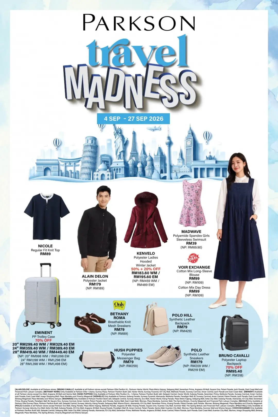 Parkson | Fashion & Luggage Promotions page 1