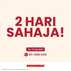 Senheng Gombak S-Coin Cashback | TV Offers flyer cover