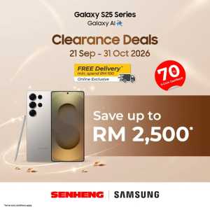 Senheng Samsung Galaxy S25 Series Clearance Deals flyer cover