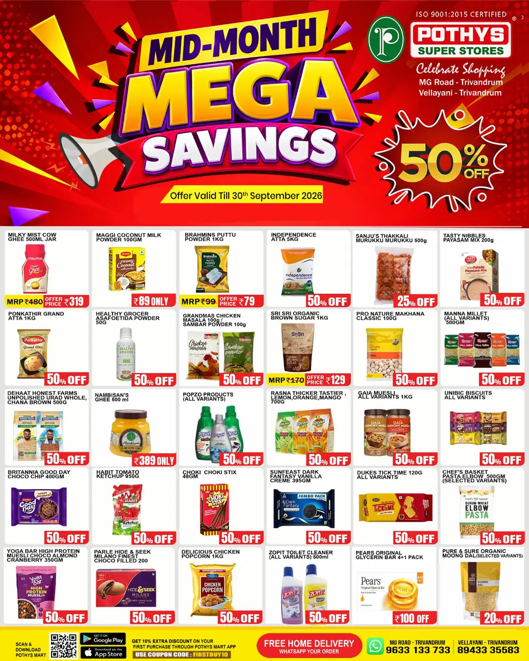 Pothys Super Stores | Mid-Month Mega Savings Offers page 2