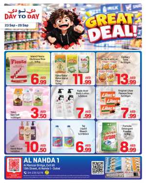 Day To Day Al Nahda 1 Great Deals flyer cover
