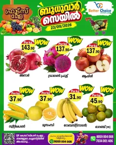 Wednesday offer flyer cover