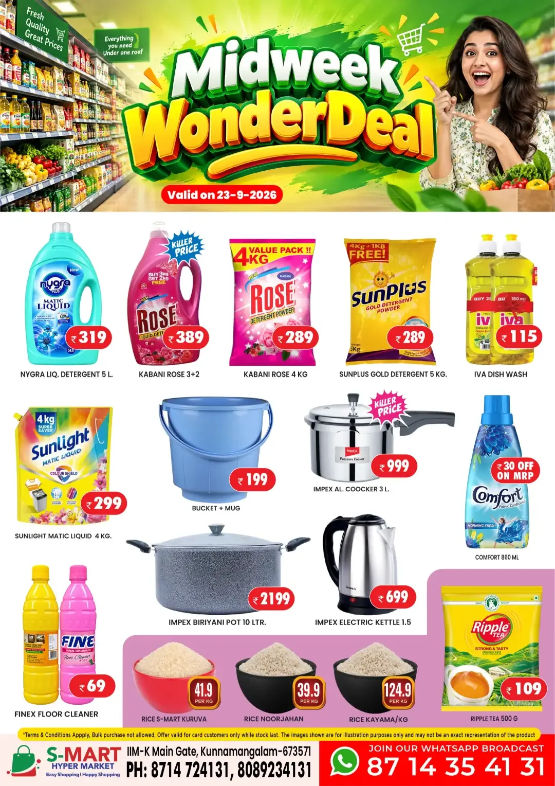 Midweek wonder deals page 1