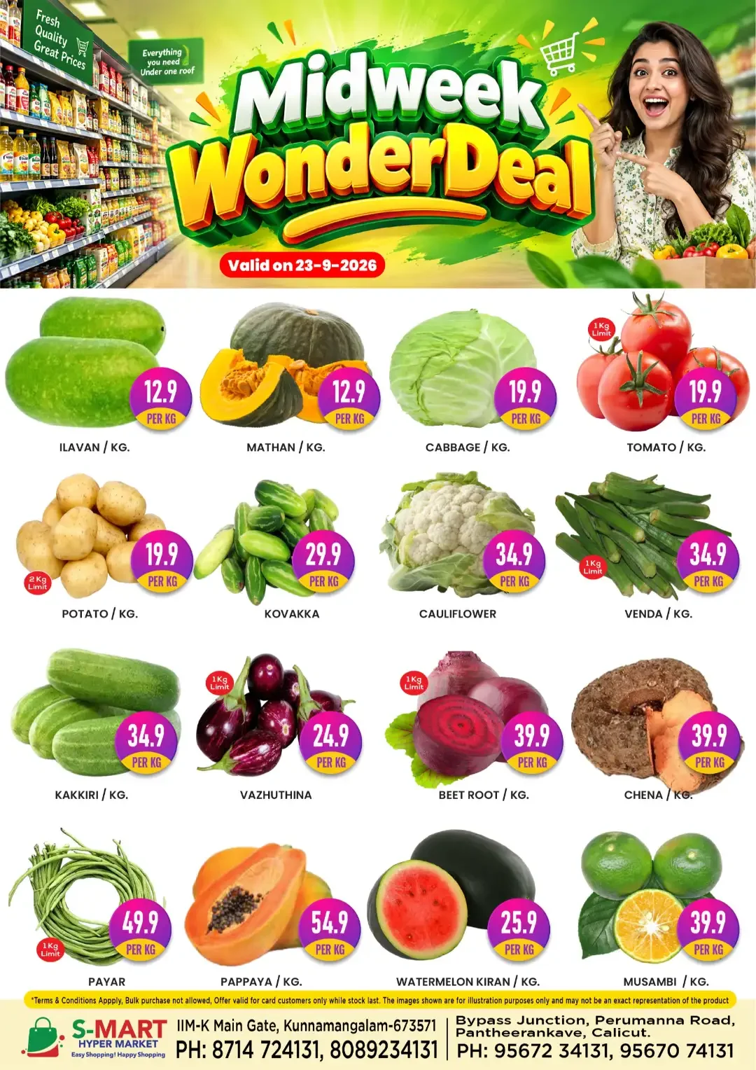 Midweek wonder deals page 1