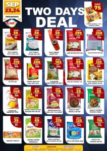 2 days offer flyer cover
