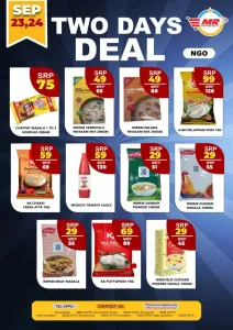 2 days offer flyer cover