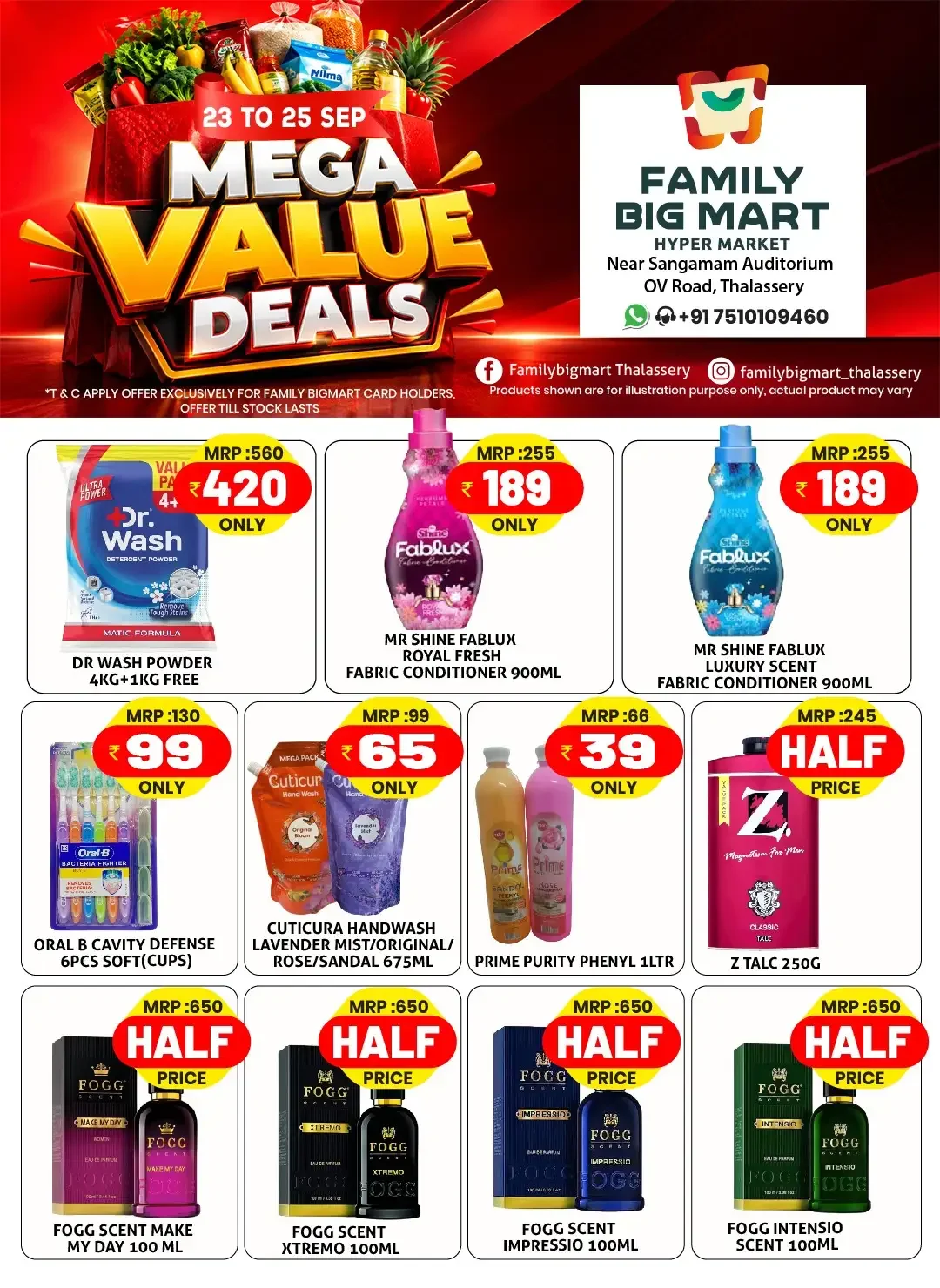 Family Big Mart Thalassery Mega Value Deals page 3