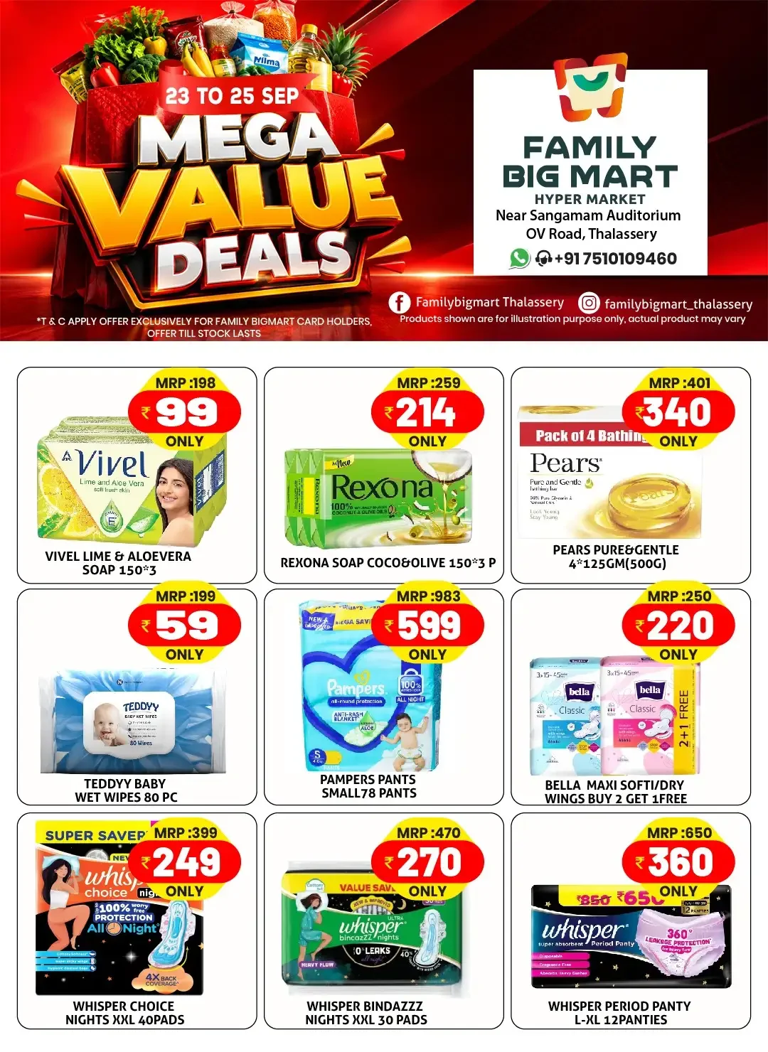Family Big Mart Thalassery Mega Value Deals page 4