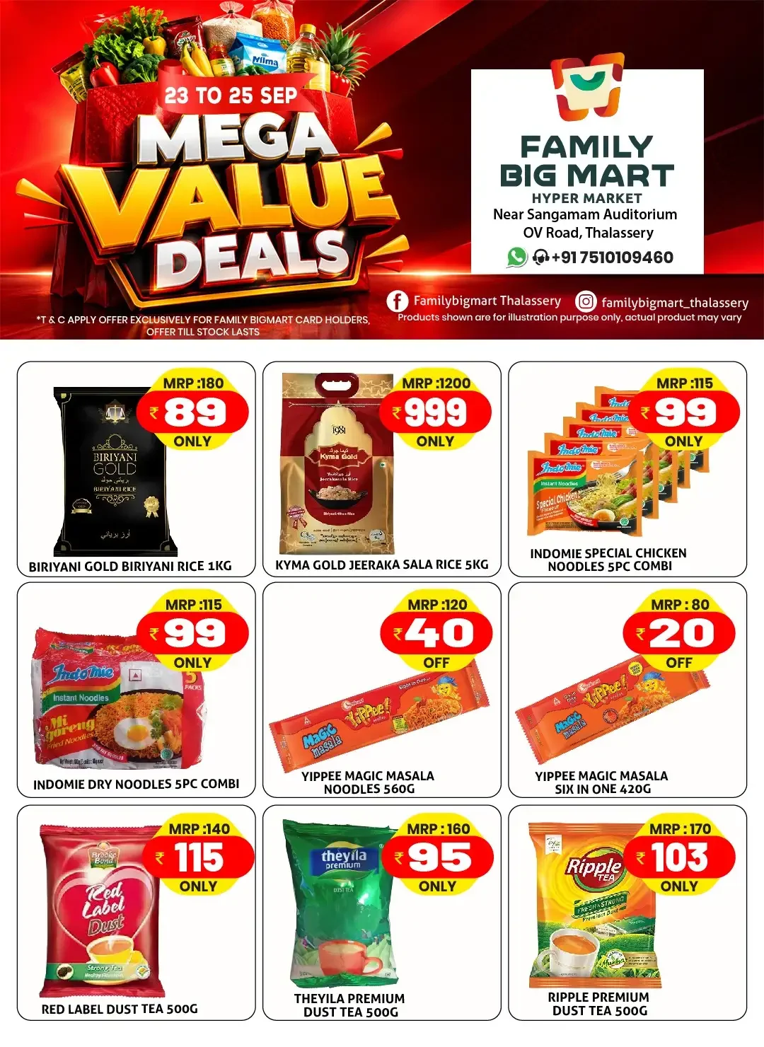 Family Big Mart Thalassery Mega Value Deals page 6