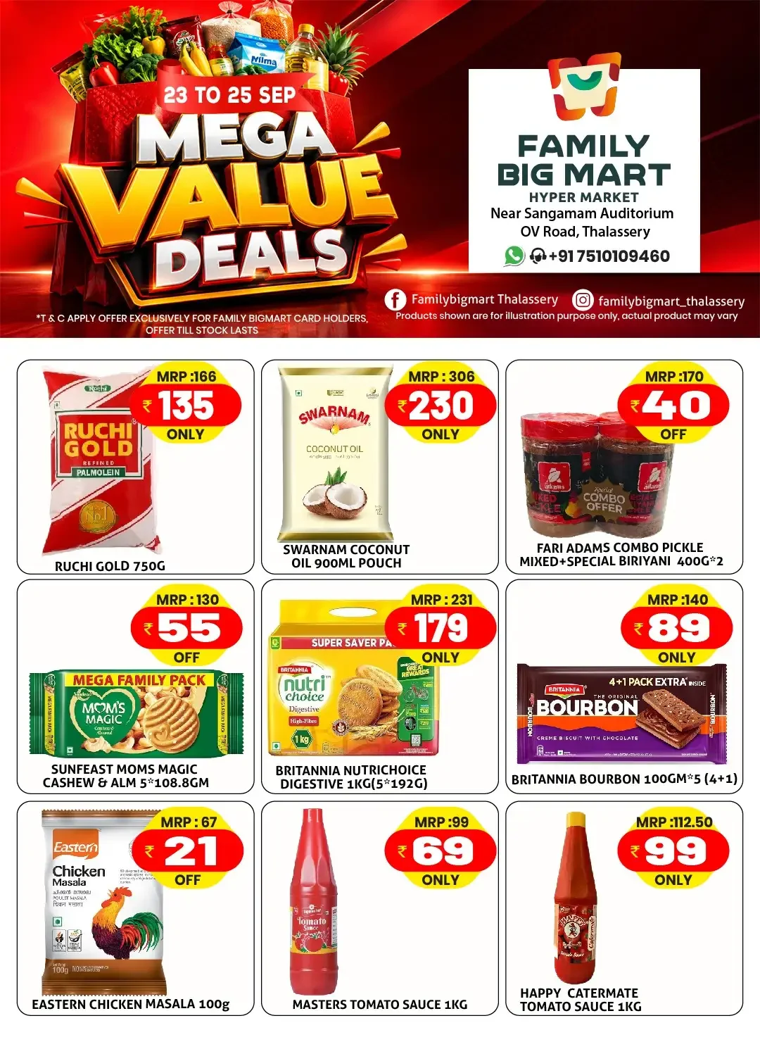 Family Big Mart Thalassery Mega Value Deals page 2