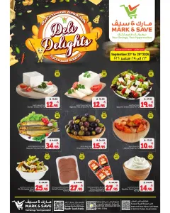 Mark & Save Deli Delights Offers & Deals flyer cover