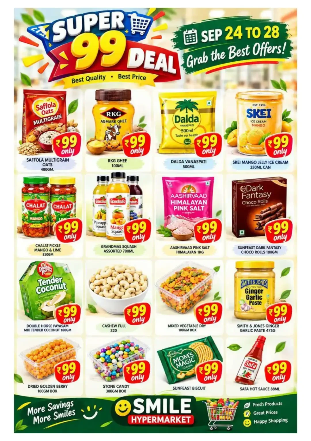 Smile Hypermarket Varam 99 Deal Offers page 5