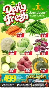 Daily fresh flyer cover