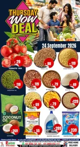 Thursday offer flyer cover