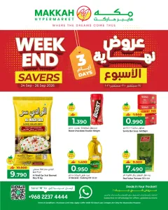 Makkah Hypermarket Weekend Savers flyer cover