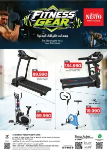 Nesto Fitness Gear | Offers & Promotions flyer cover