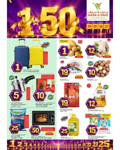 Mark & Save Musaffah Abu Dhabi 1 To 50 Deals flyer cover
