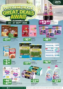 AEON MaxValu Prime Privilege Deals | Latest Promotion flyer cover
