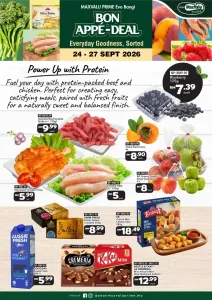 AEON MaxValu Prime Evo Bangi Bon Appé-Deal Offers flyer cover