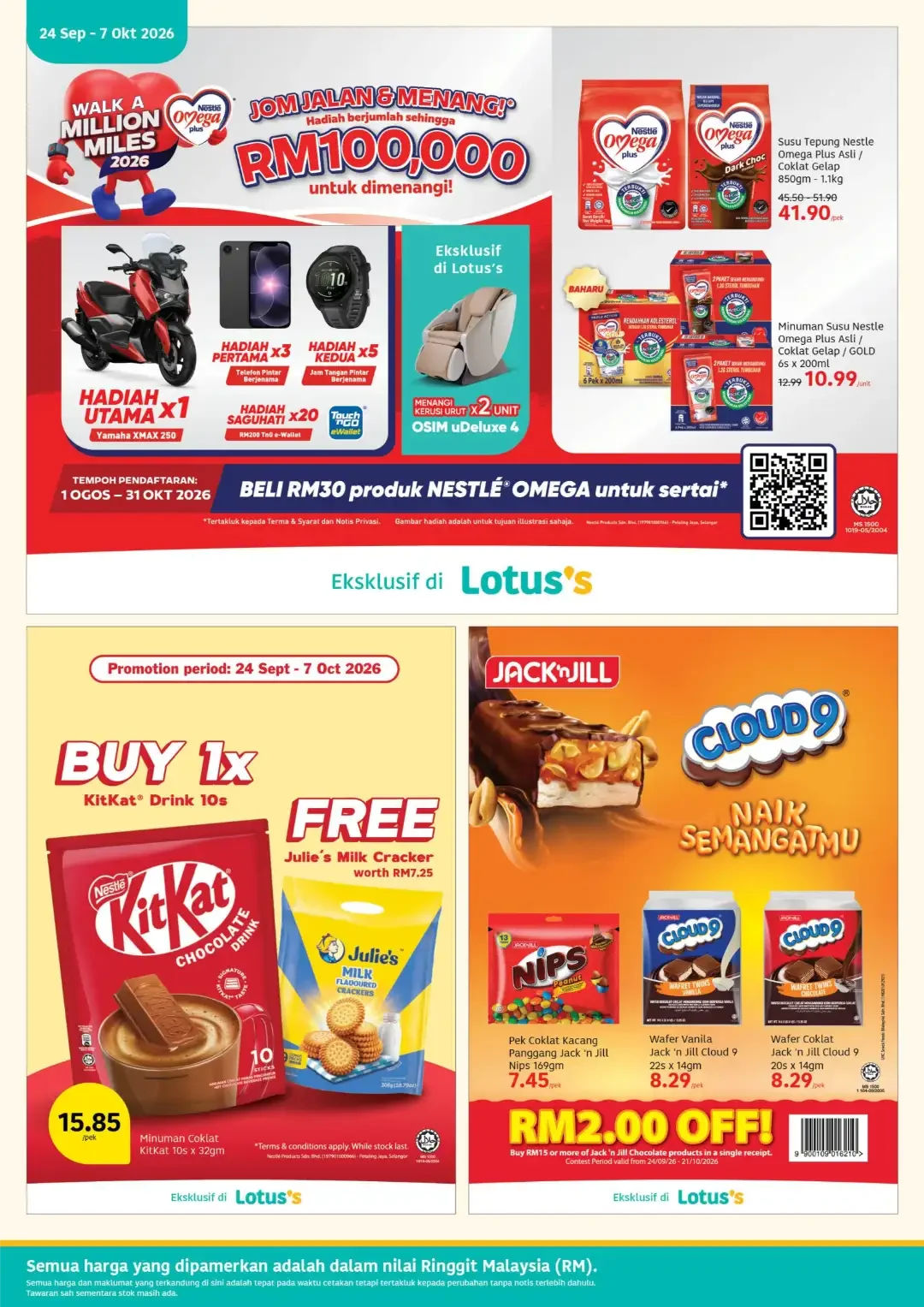 Lotus's Poket Lega Hati Tenang Promotion | Latest Catalogue page 22