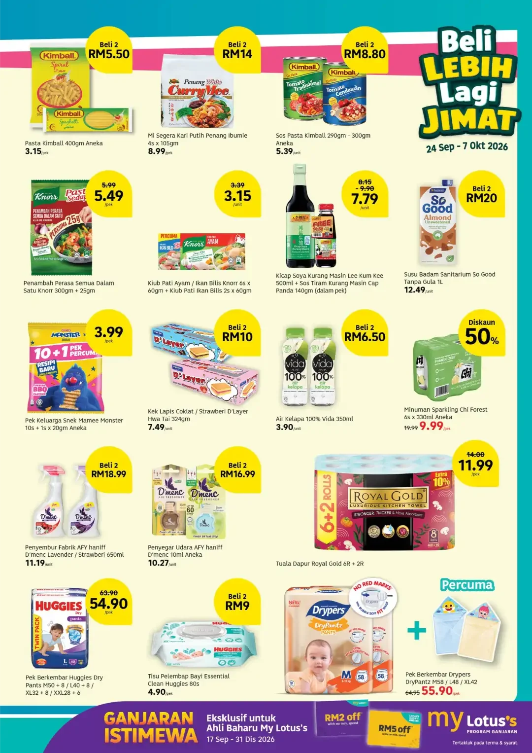 Lotus's Poket Lega Hati Tenang Promotion | Latest Catalogue page 5