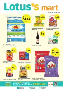 Lotus's Mart Duyong Weekly Promotion & Catalogue flyer cover
