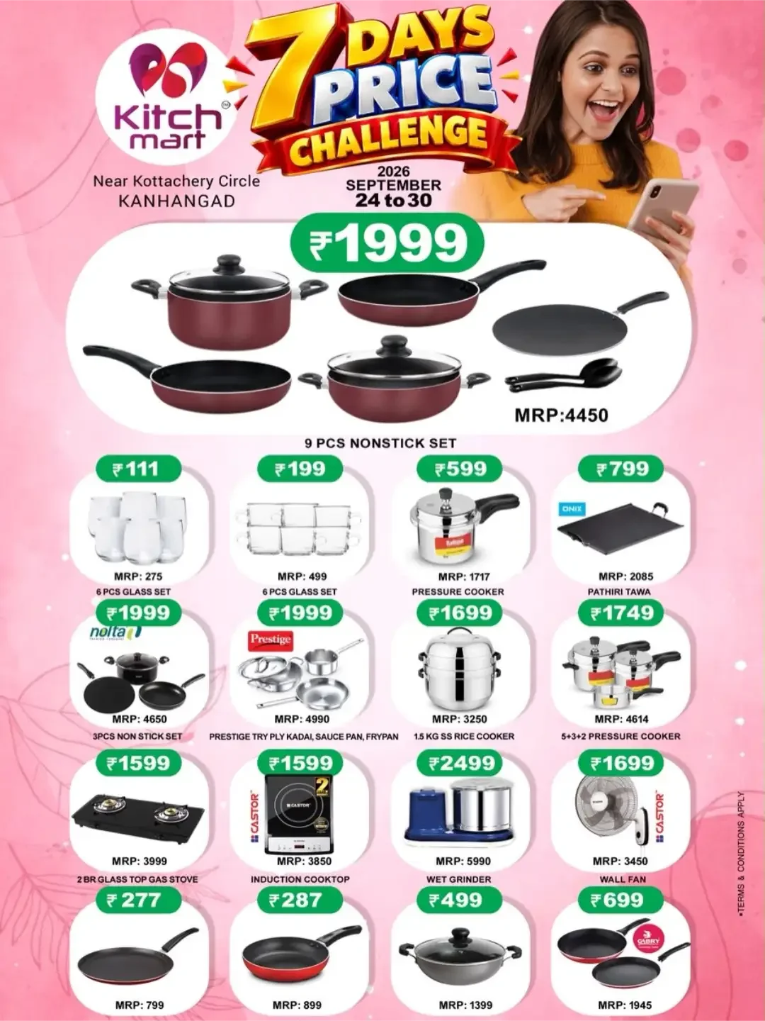 Kitchmart 7 Days Price Challenge | Kitchenware Offers page 1