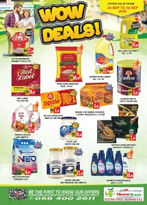 Home Fresh Hypermarket Electra Street Wow Deals flyer cover