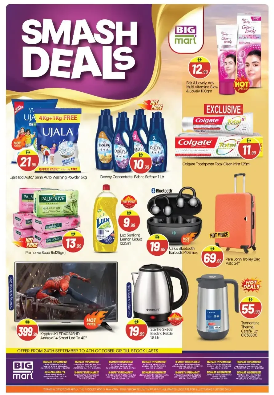 Big Mart Supermarket Smash Deals page 1