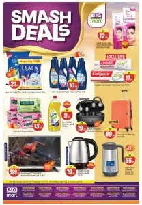 Big Mart Supermarket Smash Deals flyer cover