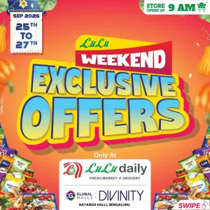 LuLu Nayanda Halli Weekend Exclusive Offers flyer cover