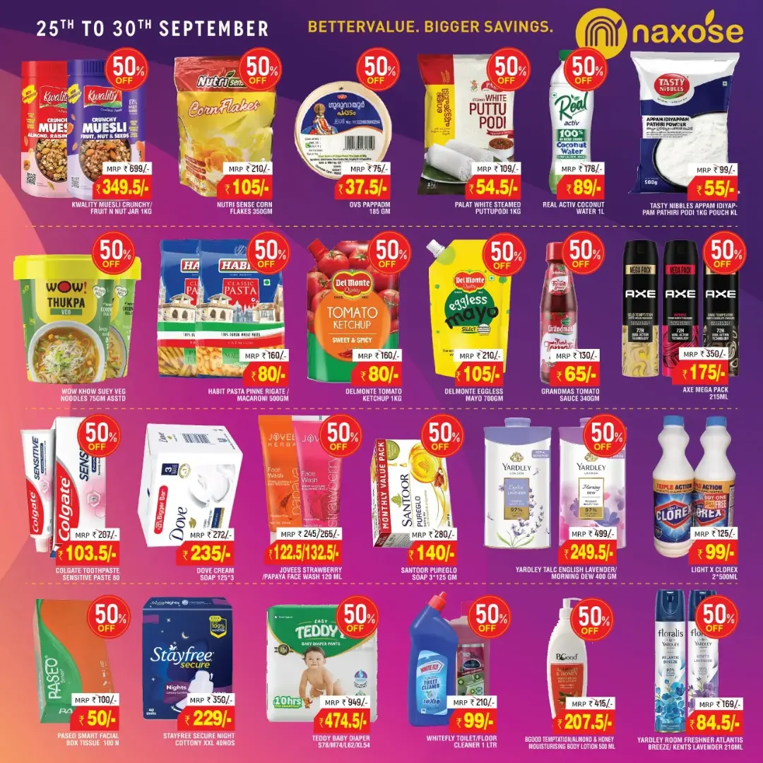 Naxose Hypermarket Month-End Dhamaka Offers page 3