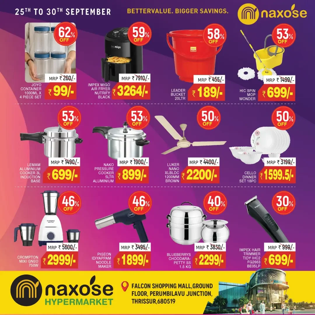 Naxose Hypermarket Month-End Dhamaka Offers page 5