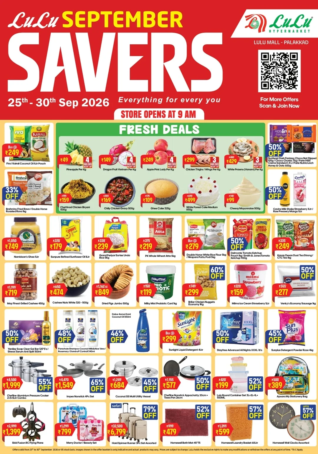 LuLu Palakkad Savers & Connect Offers page 1