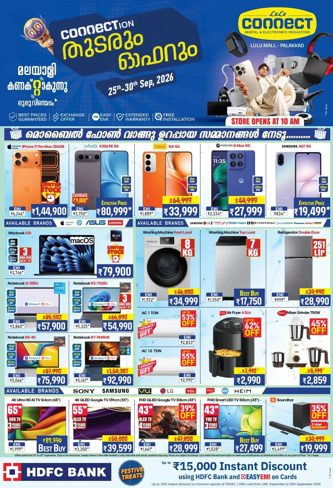 LuLu Palakkad Savers & Connect Offers page 2
