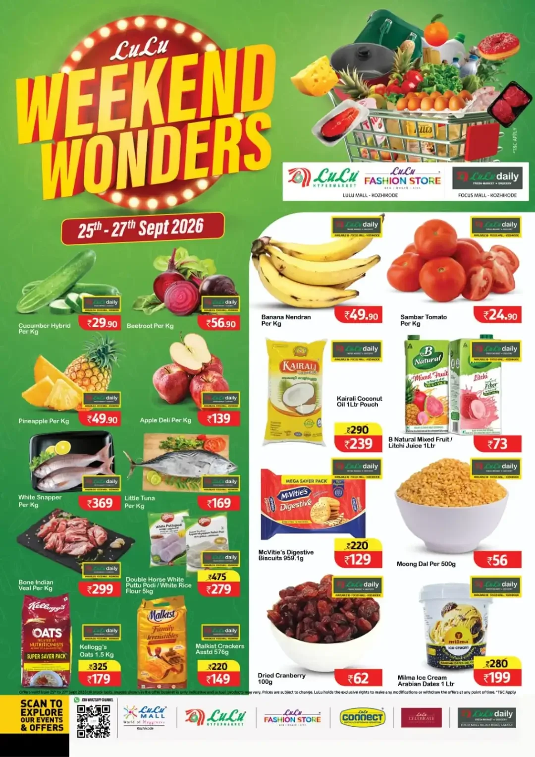 LuLu Kozhikode Wonders Offers & Discount Prices page 1