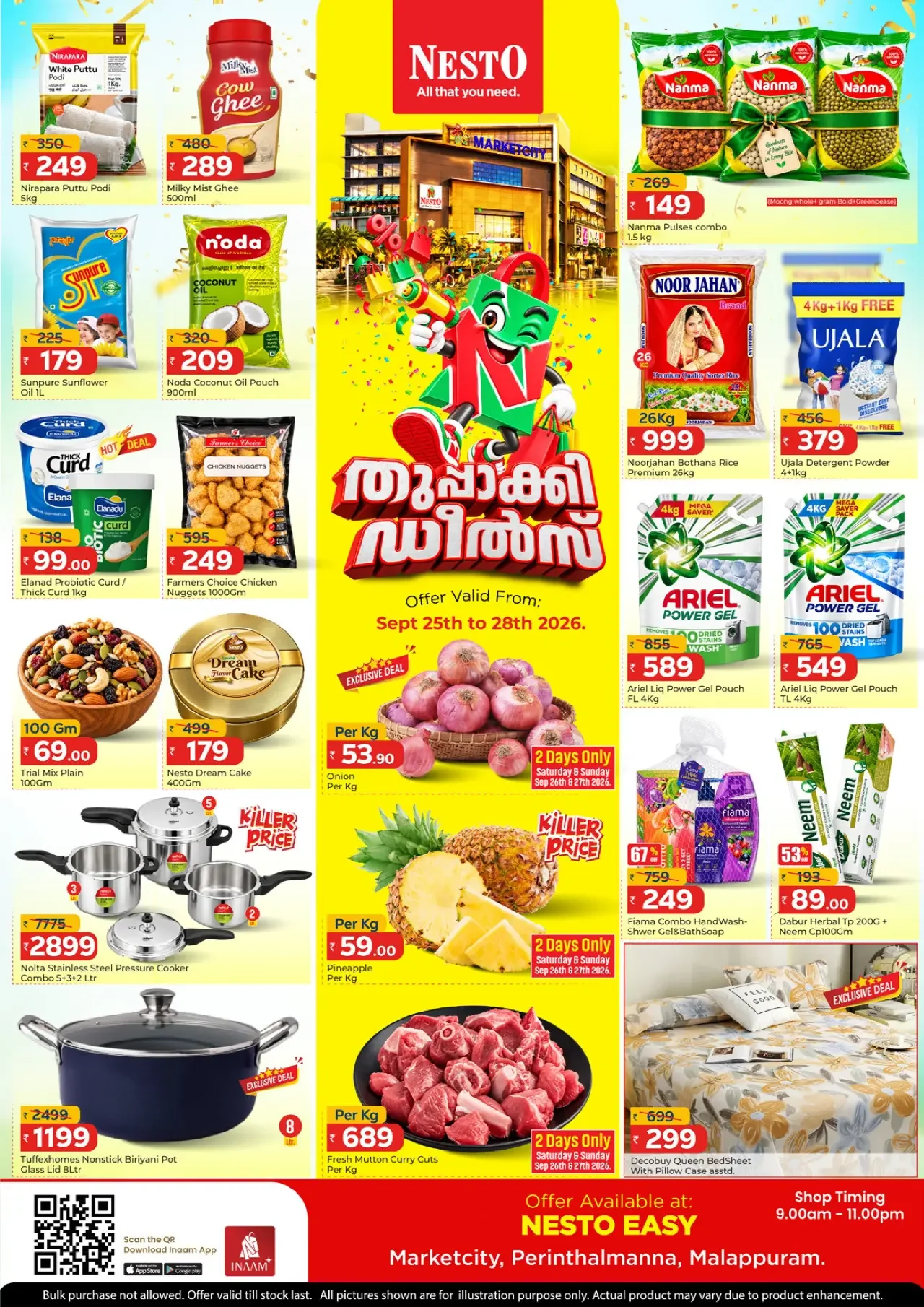 Nesto Marketcity Perinthalmanna Deals | Latest Offers page 1